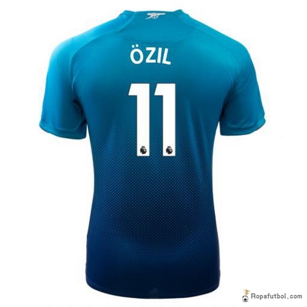 Camiseta Arsenal Replica Segunda Ropa Ozil 2017/18